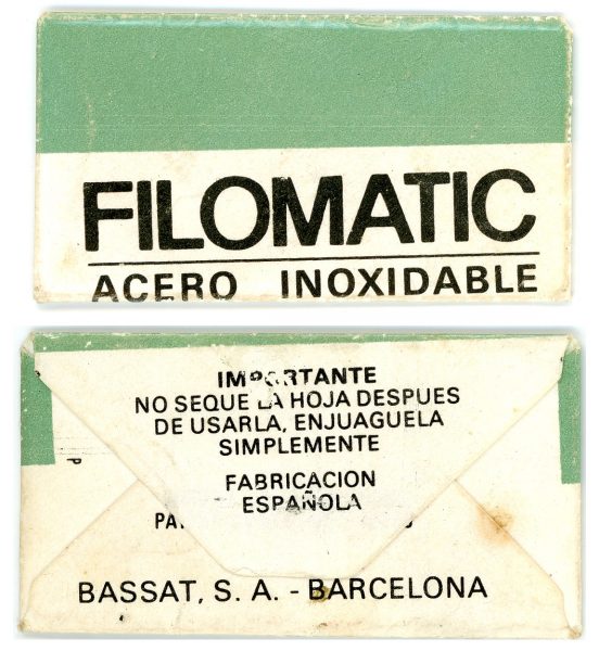 110 - ESPAÑA - Barcelona - E. BASSAT_Filomatic Acero Inoxidable