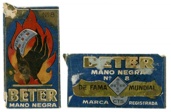 127 - ESPAÑA - Barcelona - HIJOS DE ROGELIO ROJO, S.A._Beter Mano Negra