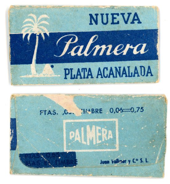 178 - ESPAÑA - Irún - JUAN VOLLMER S. A._Palmera Plata Acalanada