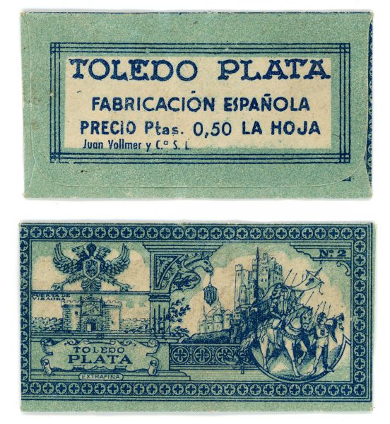 196 - ESPAÑA - Irún - JUAN VOLLMER, S.A._Toledo Plata