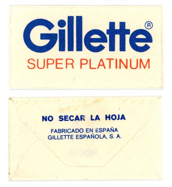 207 - ESPAÑA - Sevilla - Gillette Super Platinum