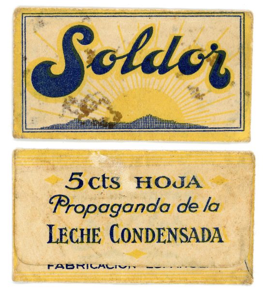 230 - ESPAÑA - SOLDOR (Obsequio Leche Condensada)