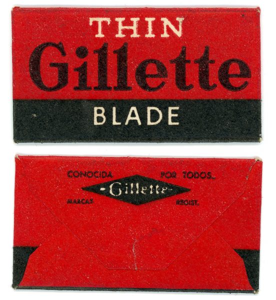 272 - ESTADOS UNIDOS (U.S.A.) - Boston - GILLETTE RAZOR BLADE COMPANY_Gillette Thin