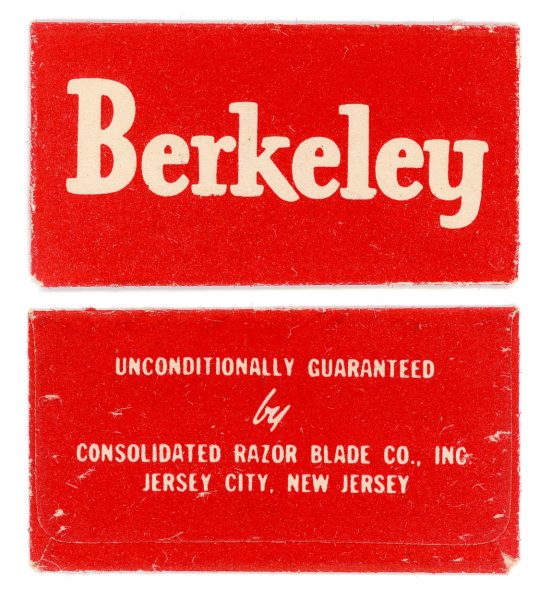 279 - ESTADOS UNIDOS (U.S.A.) - New Jersey - CONSOLIDATED RAZOR BLADE COMPANY_Berkeley