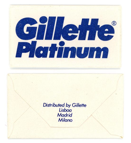 283 - ESTADOS UNIDOS (U.S.A.) - Boston - GILLETTE RAZOR BLADE COMPANY_Gillette Platinum