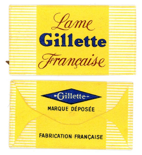 286 - FRANCIA - GILLETTE_Lame Francaise