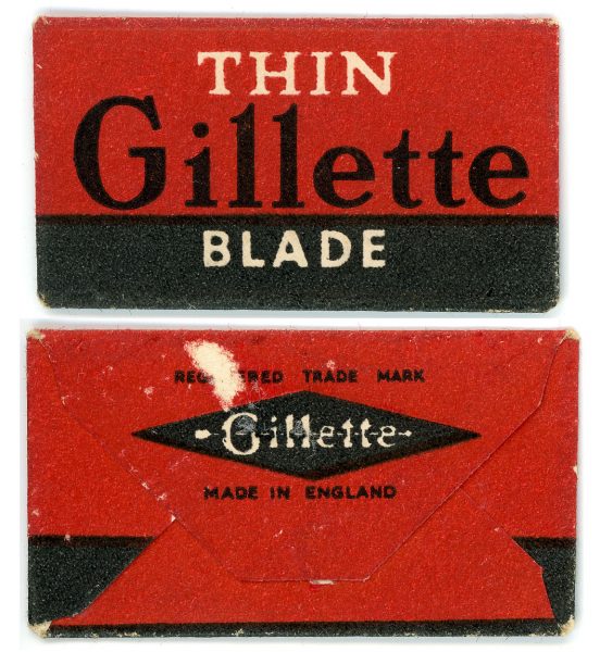 306 - GRAN BRETAÑA - GILLETTE Thin