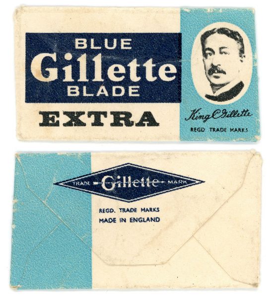 307 - GRAN BRETAÑA - GILLETTE Blue Extra