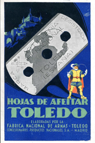 4 - Hojas de afeitar Toledo_Publicidad