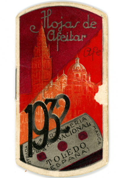 5 - Hojas de afeitar Toledo_Calendario de 1932