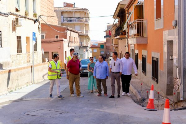 Carlos Velázquez visita obras zona de las Vírgenes 1.08-08-24