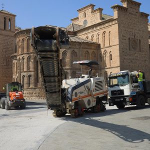 a cabecera del autobús urbano se trasladará a la ronda del Granadal por las obras de Bisagra