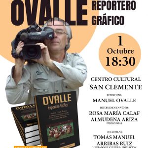 Centro Cultural San Clemente. Presentación del libro: “Ovalle”. Reportero gráfico