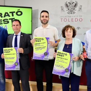 l Ayuntamiento renueva su colaboración con el Erató Fest, más comprometido que nunca con Toledo en su séptima edición