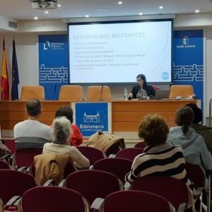 Biblioteca de Castilla la Mancha. Conferencia 26 años de la Biblioteca regional