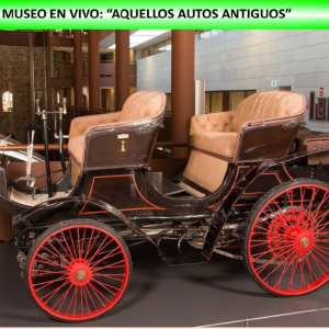 MUSEO EN VIVO: Aquellos autos antiguos.