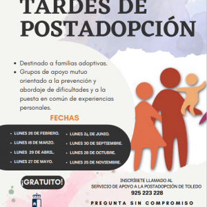 SERVICIO REGIONAL DE APOYO A LA POSTADOPCIÓN. “Tardes de postadopción”