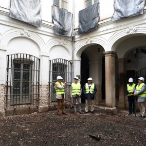 El alcalde realiza la primera visita técnica a Abdón de Paz para la puesta en marcha del proyecto ‘Toledo Emerge’