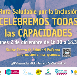 UTA SALUDABLE POR LA INCLUSION. CELEBREMOS TODAS LAS CAPACIDADES.