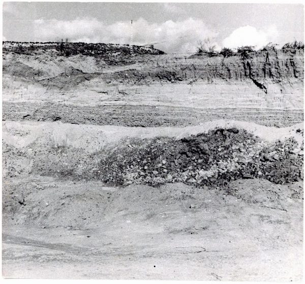 43 - Panorámica de la gravera en cinco cortes publicada en la revista ZEPHYRUS de Salamanca-3_1963