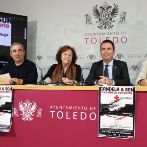 l Ayuntamiento respalda el concierto solidario de Candela & Son que se celebrará en Toledo a favor de los damnificados por la DANA