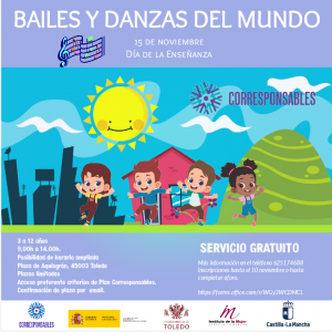 ORNADA DÍA 15. BAILES Y DANZAS DEL MUNDO. Plan Corresponsables.