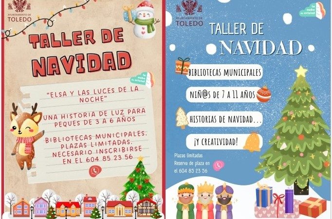 TALLERES NAVIDAD -BIBLIOTECAS MUNICIPALES-