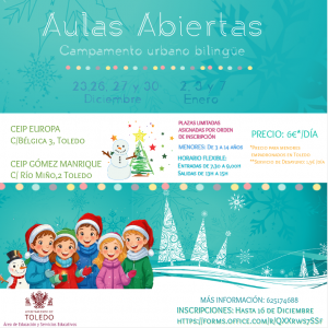 AMPAMENTO -AULAS ABIERTAS- NAVIDAD 24-25