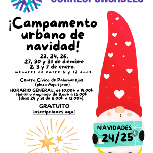 AMPAMENTO URBANO NAVIDAD. Plan Corresponsables.