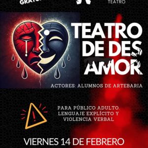 ArteBaRia. Teatro: “Escenas de desamor”.