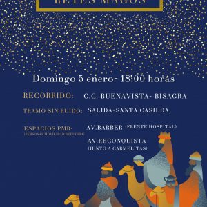 a Cabalgata de Reyes se mantiene el 5 de enero a las 18:00 horas, pero acortará su recorrido hasta la Puerta de Bisagra