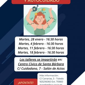 Cruz Roja. “Talleres de autoconocimiento y autocuidado”.