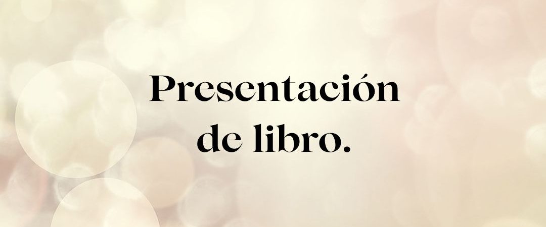 Presentación de libro