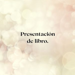 resentación de libro