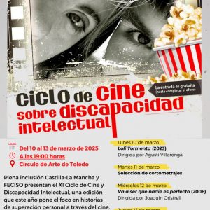 Círculo de Arte. Ciclo de cine sobre discapacidad intelectual.